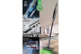 Resim Kiwi KVC-4011 Bldc Şarjlı Dik Süpürge | 18 Kpa Emiş Gücü & Dijital Göstergeli & Hepa Filtre 