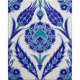 Resim Can Seramik 20*25 Cm CÇ308 Iznik Çini Karo 5' Li 1 Paket 
