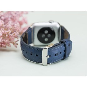 Resim Bouletta iOS Uyumlu Watch Deri Kordon 38-40-41Mm Mavi (443083611) 