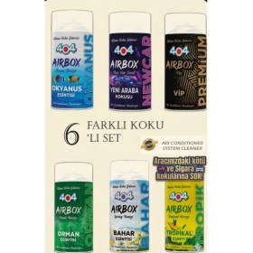 Resim 404 Oto Klima Koku Giderici Tazeleyici Set 