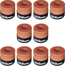 Resim Wilson Comfort Bowl O'grips 10 Adet Grip Tenis Gribi Kiremit Renk 