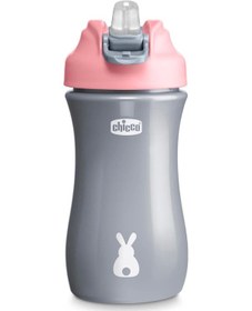 Resim Chicco Pop-up Pipetli Bardak 2 Yaş+ 350 Ml - Pink Çok Renkli 