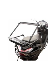 Resim Gp Kompozit Honda Activa 2023-2024 Uyumlu Damperli Arka Çanta Demiri Siyah Çok Renkli 