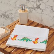Resim Nuvomon Dinozor Çocuk Yüz Havlusu - 50x70 cm 