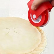 Resim Çok Yönlü Manuel Pasta Kabuğu & Hamur Kesici - Mükemmel Kenarlar için Kolay Kullanımlı Hamur Tekerleği, Pişirme Tutkunları için İdeal Mutfak Aleti 