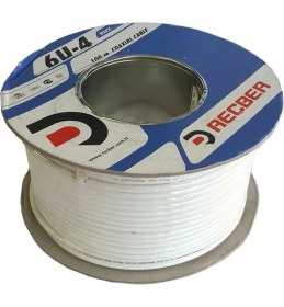 Resim Reçber Rg6U4 Cu Al Bakır 100Metre Anten Kablosu 