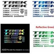 Resim Yansıma Noktası-l 45 Cm X 28 Cm-şeffaf Trek Vinil Bisiklet Çıkartmaları Çerçeve Mtb Dh Karbon Fiber Bisiklet Çıkartmala 