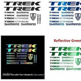 Resim Yansıma Noktası-l 45 Cm X 28 Cm-şeffaf Trek Vinil Bisiklet Çıkartmaları Çerçeve Mtb Dh Karbon Fiber Bisiklet Çıkartmala 