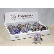 Resim Periboia Taşlı El Aynası Anahtarlık Model 2 