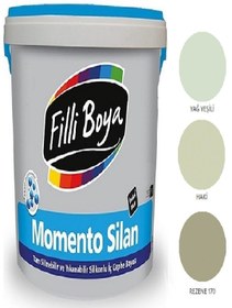 Resim Filli Boya Momento Silan Tam Silinebilir Yıkanabilir Silikonlu Ipek Mat Boya 2,5lt (rezene 170) 