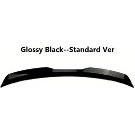 Resim Lumaworld Vw Golf 7 7.5 Mk7 Gtı R Gtd 2013 2019 Bagaj Spoiler Siyah Oem Stil Kanat 