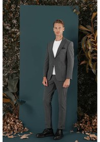 Resim Efor C 659 Slim Fit Antrasit Spor Ceket Antrasit 