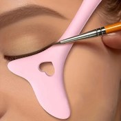 Resim Kullanımı Kolay Silikon Eyeliner Şablonu - Mükemmel Kanatlı Çizgiler için Kokuşuz Makyaj Aracı 