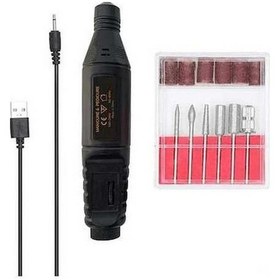 Resim Ulzyvf Şarjlı Elektrikli Tırnak Törpü Makinesi, Profesyonel Mini Oyma Ve Dn Çıkarma, Jel Tırnaklar İçin - Rq 