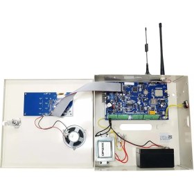 Resim Opax Gprs Alarm Paneli & Bgr-10 Kablolu Sirenli Full Set Akü Dahil (1 Yıl Ahm Ücretsiz) 