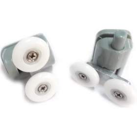 Resim Avmdepo Cam Duşakabin Tekeri 6 mm Camlar Için Alt Üst Için 