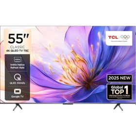 Resim TCL 55T8C 55" 139 Ekran Uydu Alıcılı 4K Ultra HD Smart QLED Google TV 