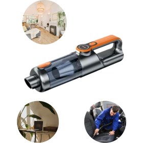 Resim Starseven Kablosuz Şarjlı El Süpürgesi Güçlü Emiş ve Kompakt Tasarım 