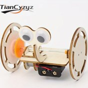 Resim DIY Anime Denge Arabası Segway Malzeme Seti Teknoloji Fizik Deney STEM Oyuncak Eğitim Yardımcısı STEAM Eğitici Oyun Seti 