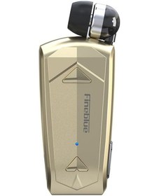 Resim Fineblue F520 Altın Renk Kablosuz Kulaklık - Bluetooth 5.3, Tek Kulaklık, Çift Yönlü Ses, 120 Saat Bekleme - Altın 