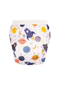 Resim Sevi Bebe Lüks Bebek Alıştırma Külodu Gezegen Desenli 1 No 10-15 Kg 