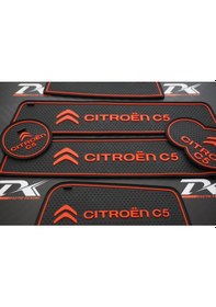 Resim Citroen C5 2009-2012 Araç Içi Silikon Kaymaz Ped Kaplama Seti 