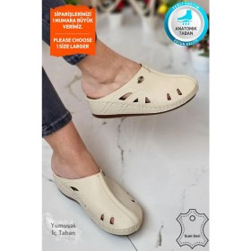 Resim Neon Shoes Lisa Kadın Sabo Medikal Doktor Hemşire Hastane Tam Ortopedik Önü Kapalı Ev Dışarı Terlik 