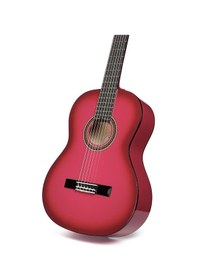 Resim Valencia Vc104tpks Klasik Gitar 4/4 Pembe Sunburst Sap Çelikli - Parlak Cila - Yetişkin Boy 