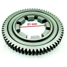 Resim E-yük Arabası Difransiyel Büyük Dişli İç 51 Mm 63t 8 Kanal Öm Erpilsan Elektronik 