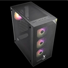Resim Vento Vg4200s Mid Tower, 850w 80+ Siyah, Temperli Cam, Rgb, Atx Gamıng Kasa 