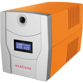 Resim MAKELSAN LION 1500VA Line Interactive UPS (2x9A Akü) 