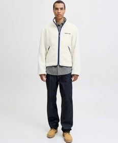 Resim Jack & Jones Jornorrebro Teddy Jacket Sn Bej Erkek Ceket 12282890 Bej 