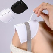 Resim 2/4 Çift Kalınlaştırılmış Büyük 15mm Görünmez Sünger Omuz Pedleri, Yüksek Esneklikli Çıplak Omuz Pedleri, Ceketler, Düğün T-Shirt'leri, Moda Aksesuarları, Kaymaz Tasarım Dayanıklı Omuz Pedleri, Tek El Tokalı Kolay Giyim 3D Omuz Pedleri, Nefes Alabilen Ultra-İnce Görünmez Omuz Pedleri 