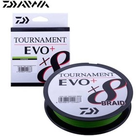 Resim Daiwa Tournament Evo+ 8b Chartreuse İp Misina 135m 0.08mm 
