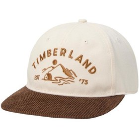 Resim B0a67ea5001-r Timberland Mountain Cord Baseball Cap Erkek Şapka Krem B0a67ea5001-r Krem 