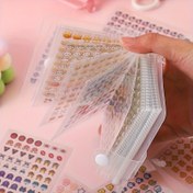 Resim 60 kart yuvası şeffaf plastik fotoğraf kart organizatörü, dayanıklı dikdörtgen saklama kutusu - kartpostal, çıkartma, bilet ve ev dekorasyonu için, yüksek kaliteli malzemeler, kırtasiye tutkunları için olmazsa olmaz 
