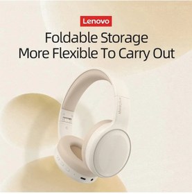 Resim Pembe Seçim Lenovo Th30 Kablosuz Kulaklıklar Bluetooth 5.3 Kulaklık Katlanabilir Oyun Kulaklığı Spor Kulaklık İle Mic Müzik Kulaklıkları 