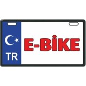 Resim SEVENKARDEŞLER Mavi E-bike E-bike Plakalık 