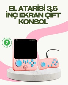 Resim Diğer 666 Oyunlu Retro Game Console Tv Ve Çift Gamepad Desteği 