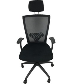 Resim Kutuofis Goldsit Quatro Yönetici Koltuğu 000 T-Ayarlı Başlık (Siyah Kumaş) 