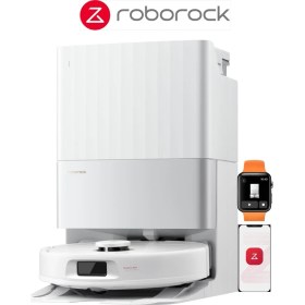 Resim Roborock Q Revo C Pro Robot Süpürge, 18500PA Yüksek Emiş Gücü, Islak ve Kuru Temizleme, Mükemmel Paspaslama 