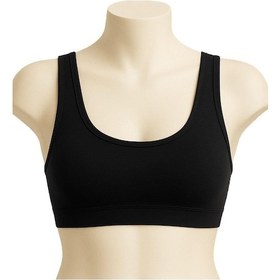 Resim Siyah Mı Emay 1817 6'lı Pedli Sporcu Sütyen Siyah 