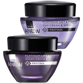 Resim Avon Anew Platinum Lift & Tighten Gece Ve Gündüz Krem Seti 