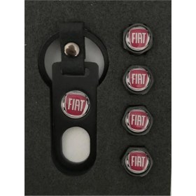 Resim Teknotik Fiat Marea Anahtarlık ve Sibop Kapağı Seti 