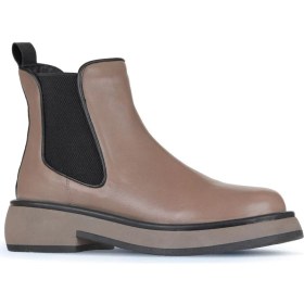 Resim Bueno Shoes Gri Vizon Deri Kadın Düz Bot 01WZ4501 01WZ4501 