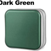 Resim Gaojunshop01 Dark Green 40 Gözlü Taşınabilir Cd Dvd Kutusu Dayanıklı Disk Organizer 