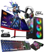 Resim Zeiron Tx100 Mega İ5-3470 16GB 256GB+1TB RX550 24" 144Hz Masaüstü Oyuncu Bilgisayarı 