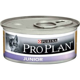 Resim Purina Pro Plan Junior Tavuklu Konserve Yavru Kedi Maması 6 x 85 G 