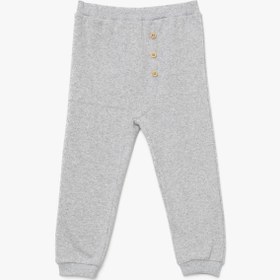 Resim Erkek Bebek Beli Lastikli Jogger Eşofman Altı 