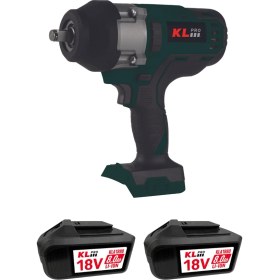 Resim KL Pro KLSS18BHX-80 18V/8.0AH. 800NM Kömürsüz Çift Akülü Şarjlı Somun Sıkma/sökme Makinesi 